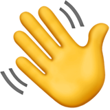 Waving hand
